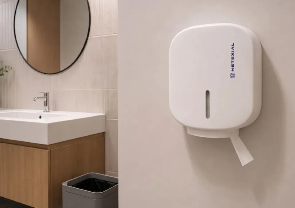 Distributeur papier toilette 